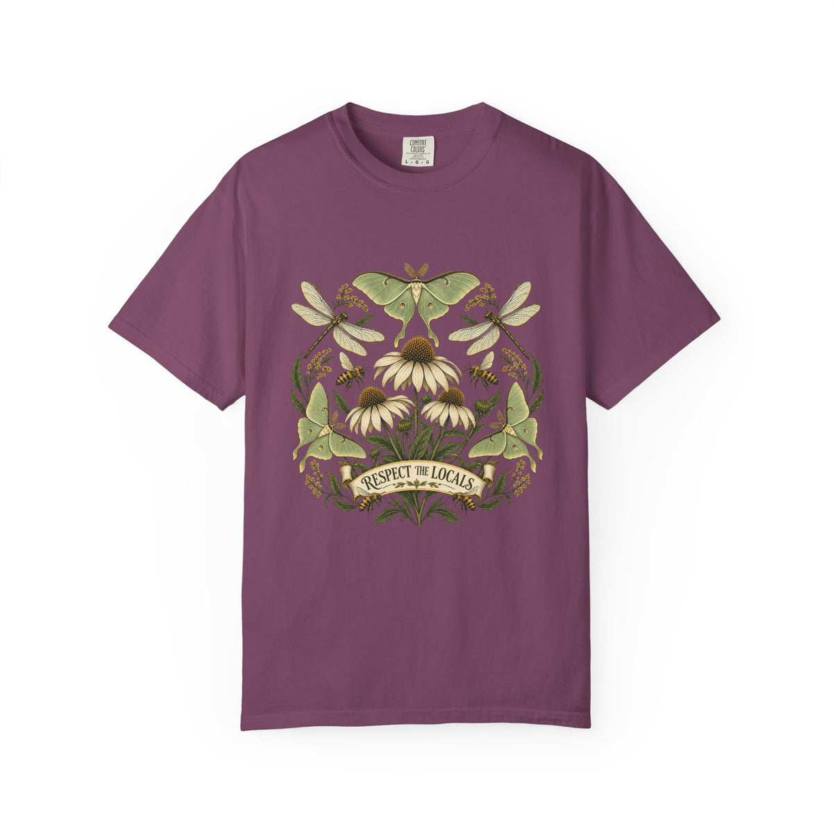 Respect the Locals Floral Nature T-Shirt
