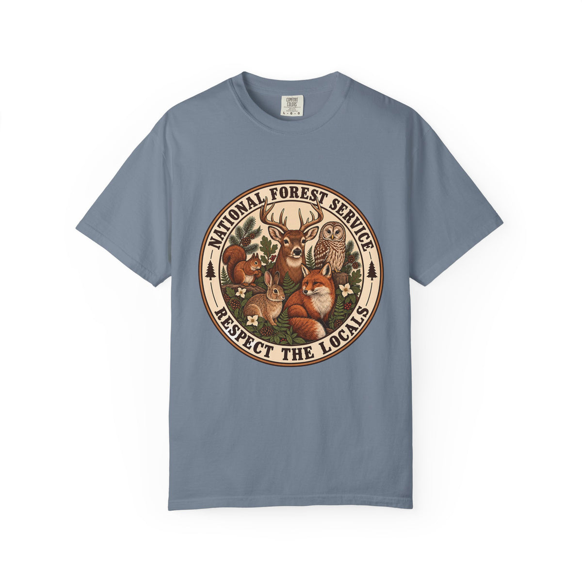 National Forest Service Respect the Locals T-Shirt