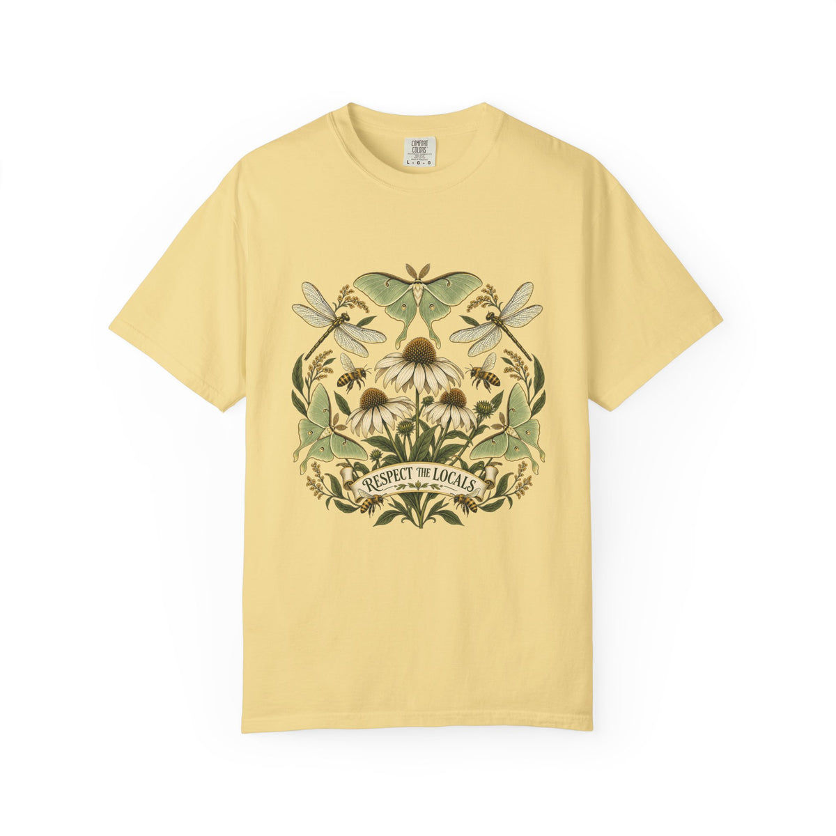 Respect the Locals Floral Nature T-Shirt