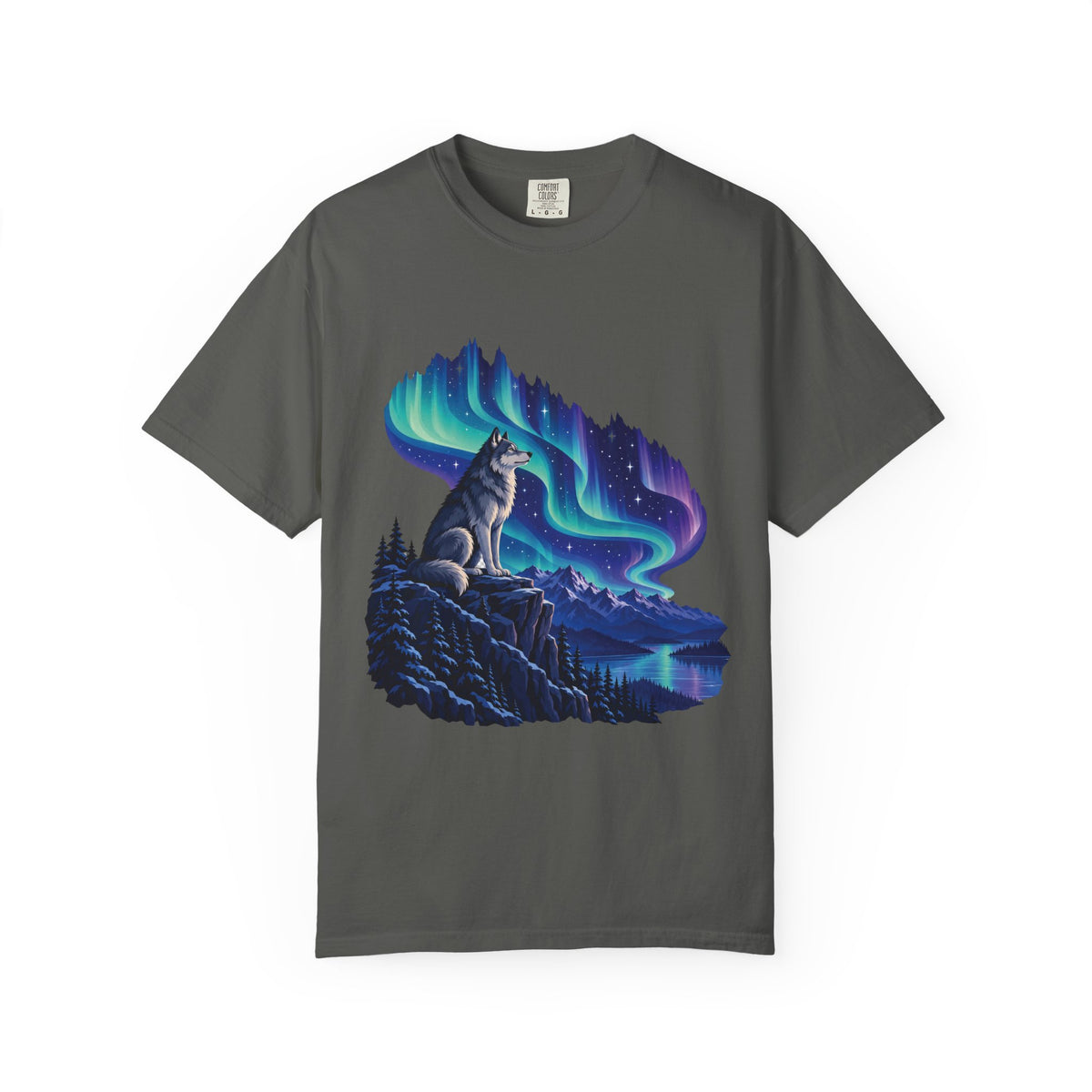 Wolf Howl Aurora T-Shirt