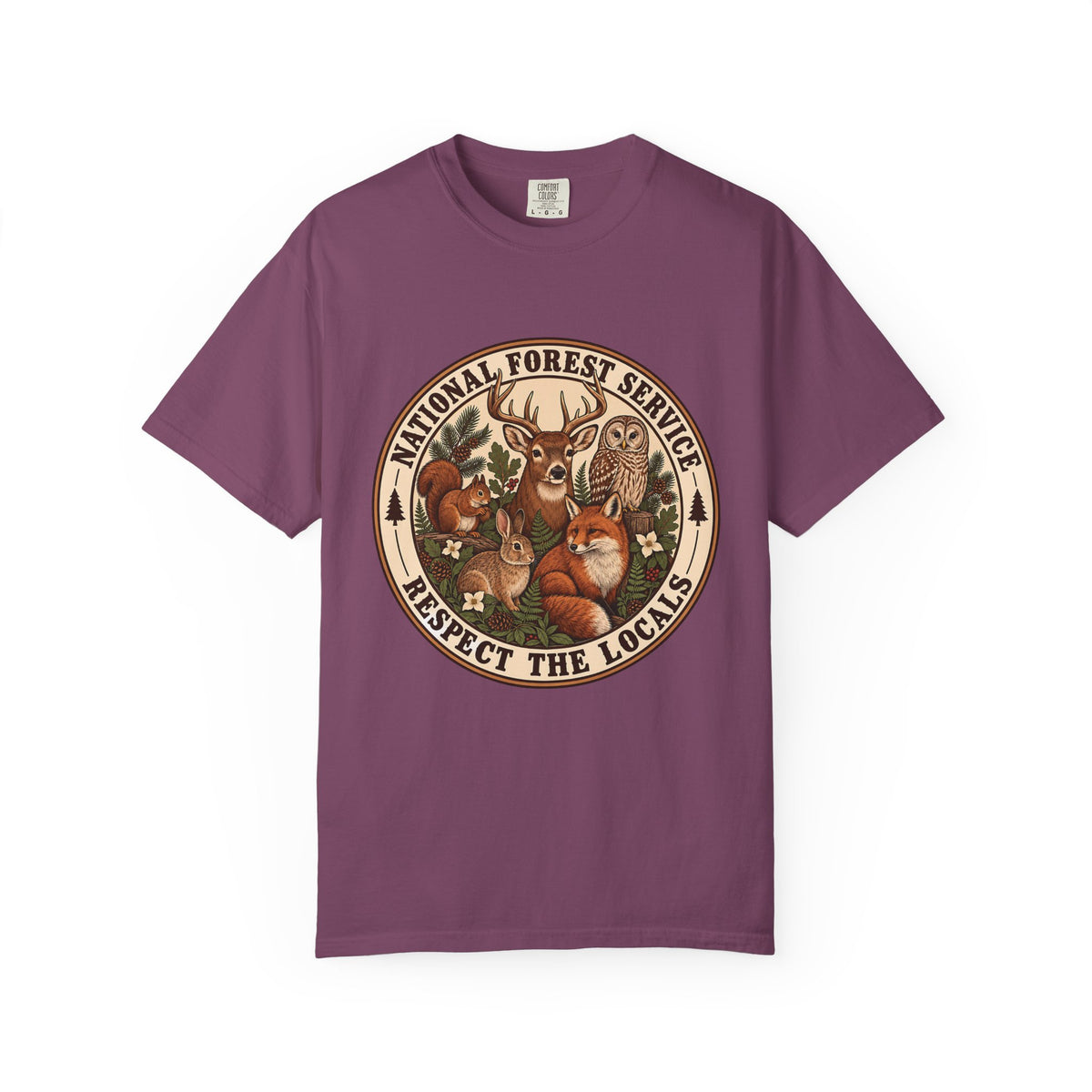 National Forest Service Respect the Locals T-Shirt