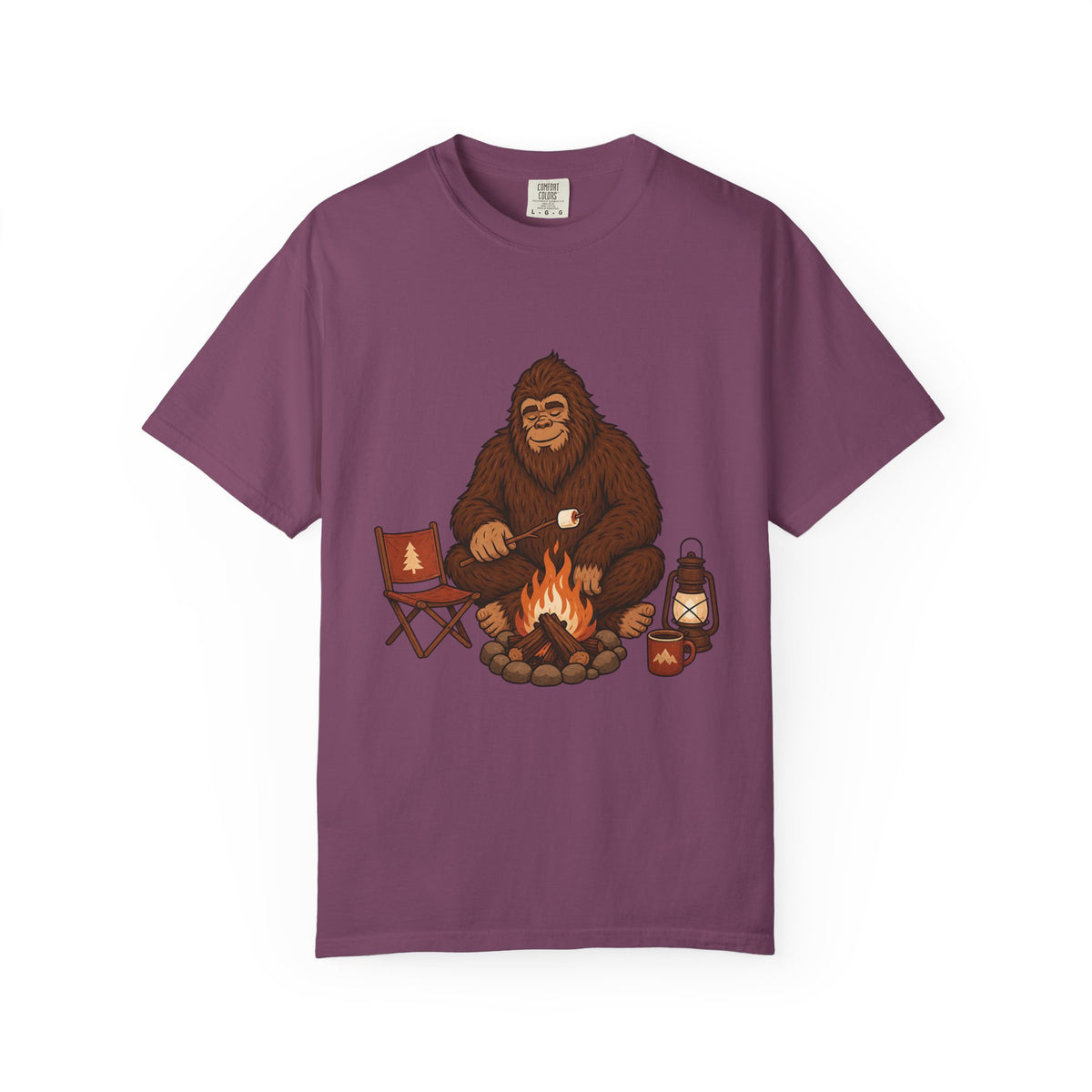 Camping Sasquatch T-Shirt