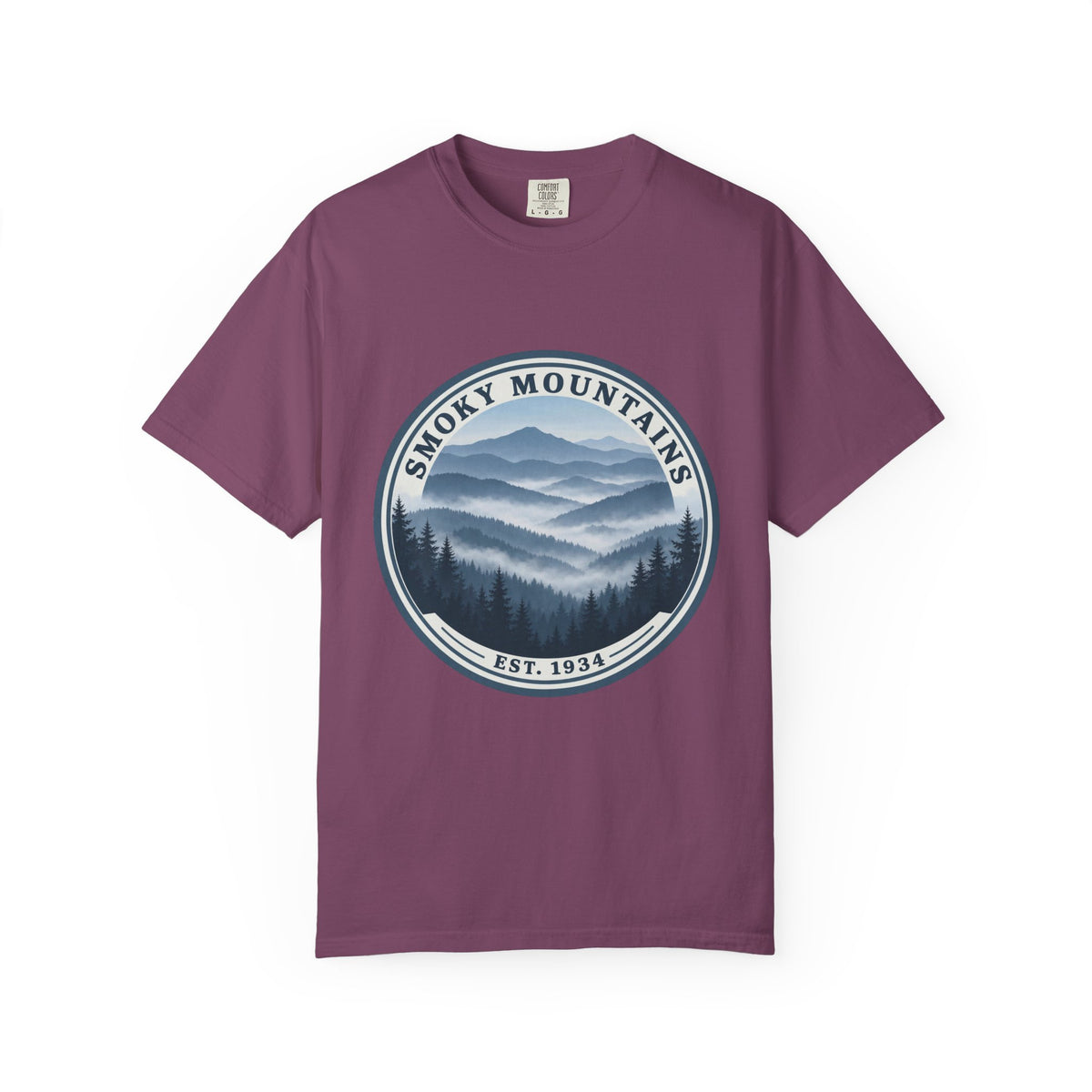 Smoky Mountains  Badge T-Shirt