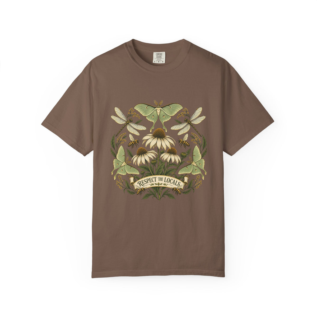 Respect the Locals Floral Nature T-Shirt