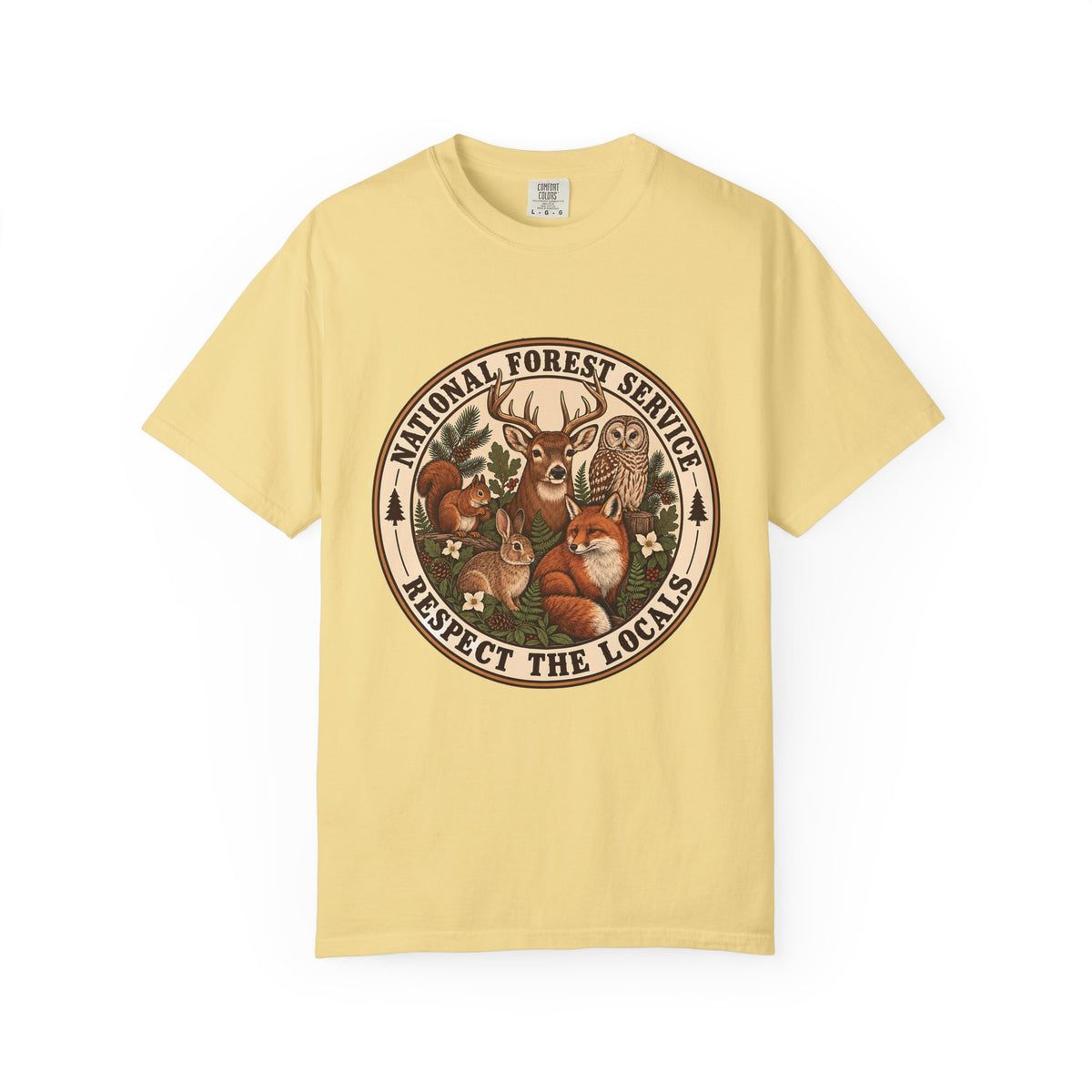 National Forest Service Respect the Locals T-Shirt