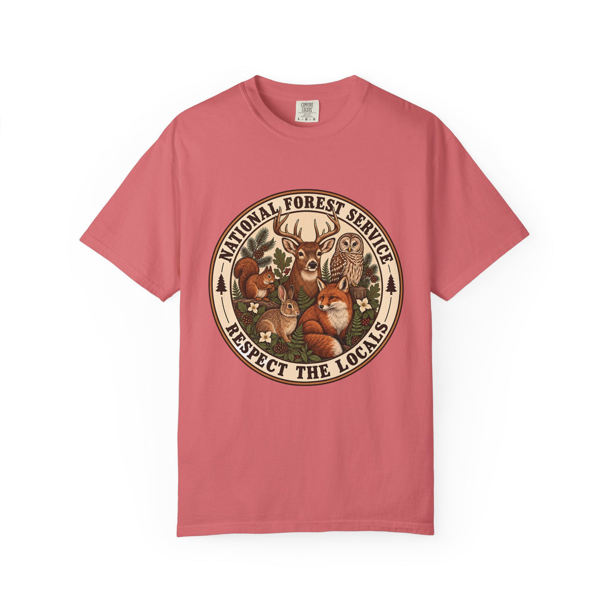 National Forest Service Respect the Locals T-Shirt