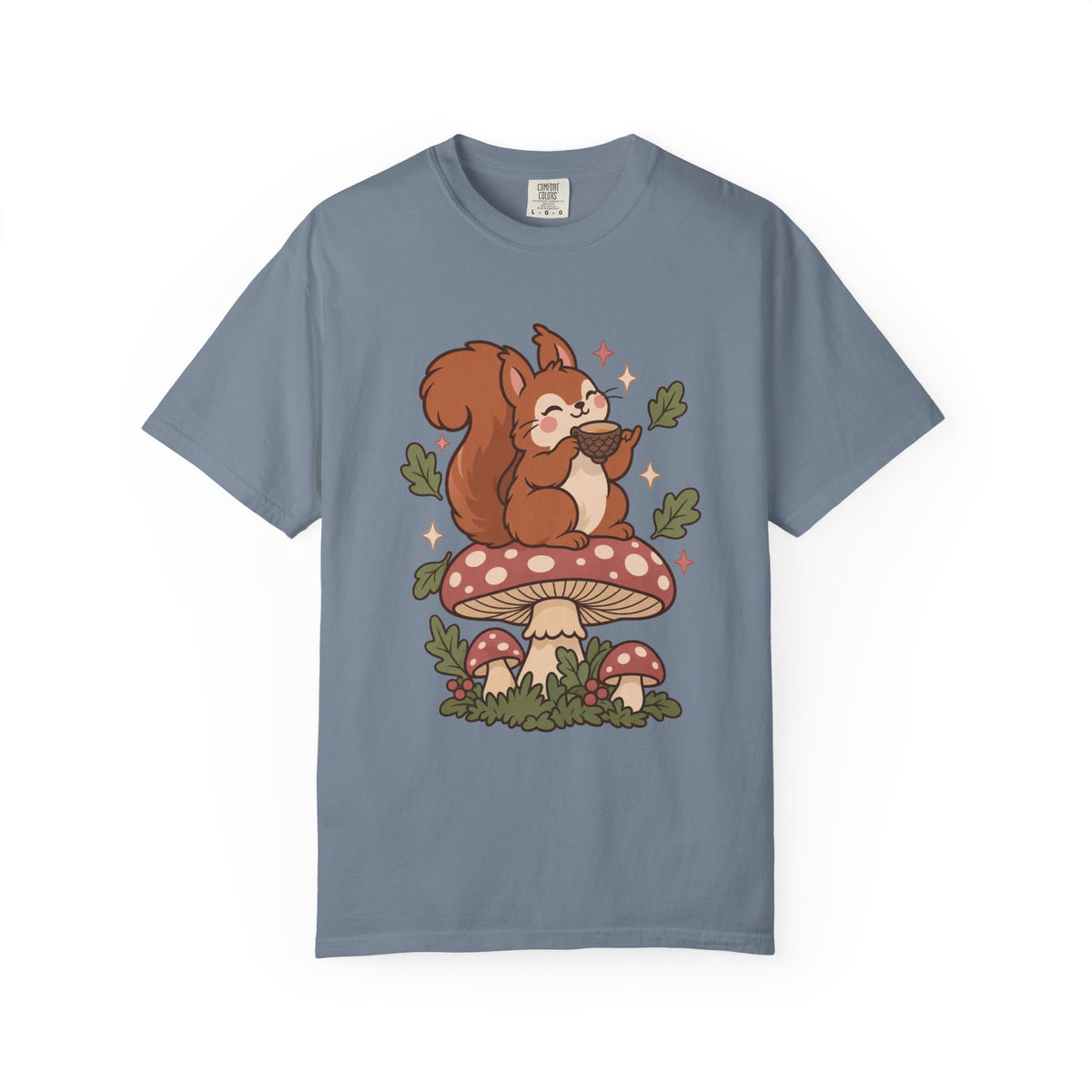 Squirrel on Mushroom T-Shirt