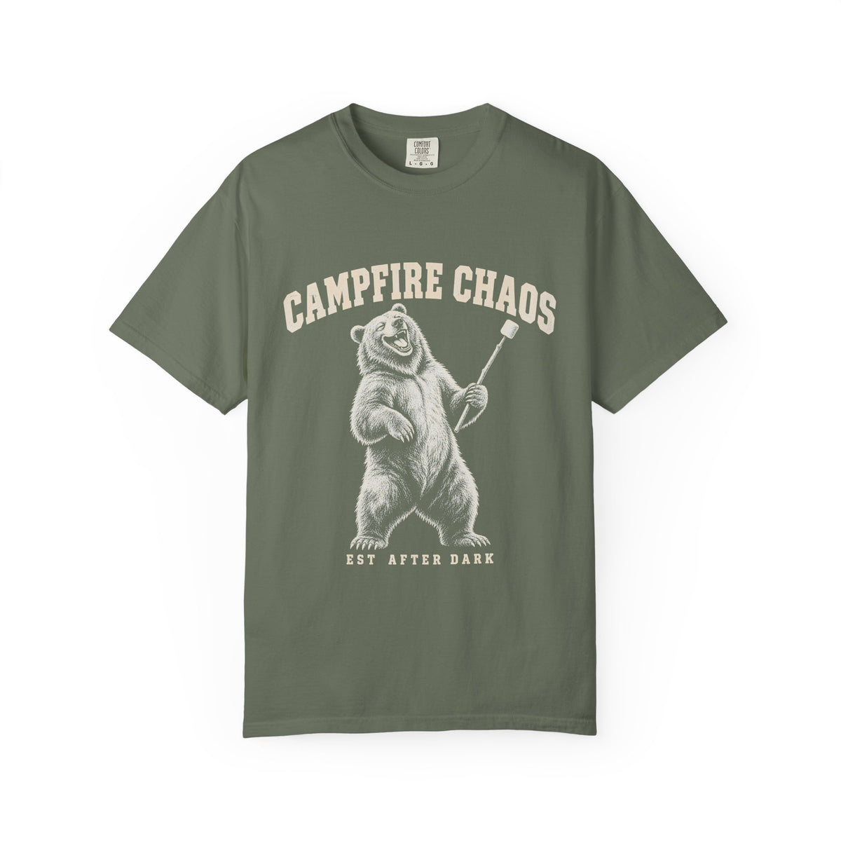 Campfire Chaos Bear T-Shirt