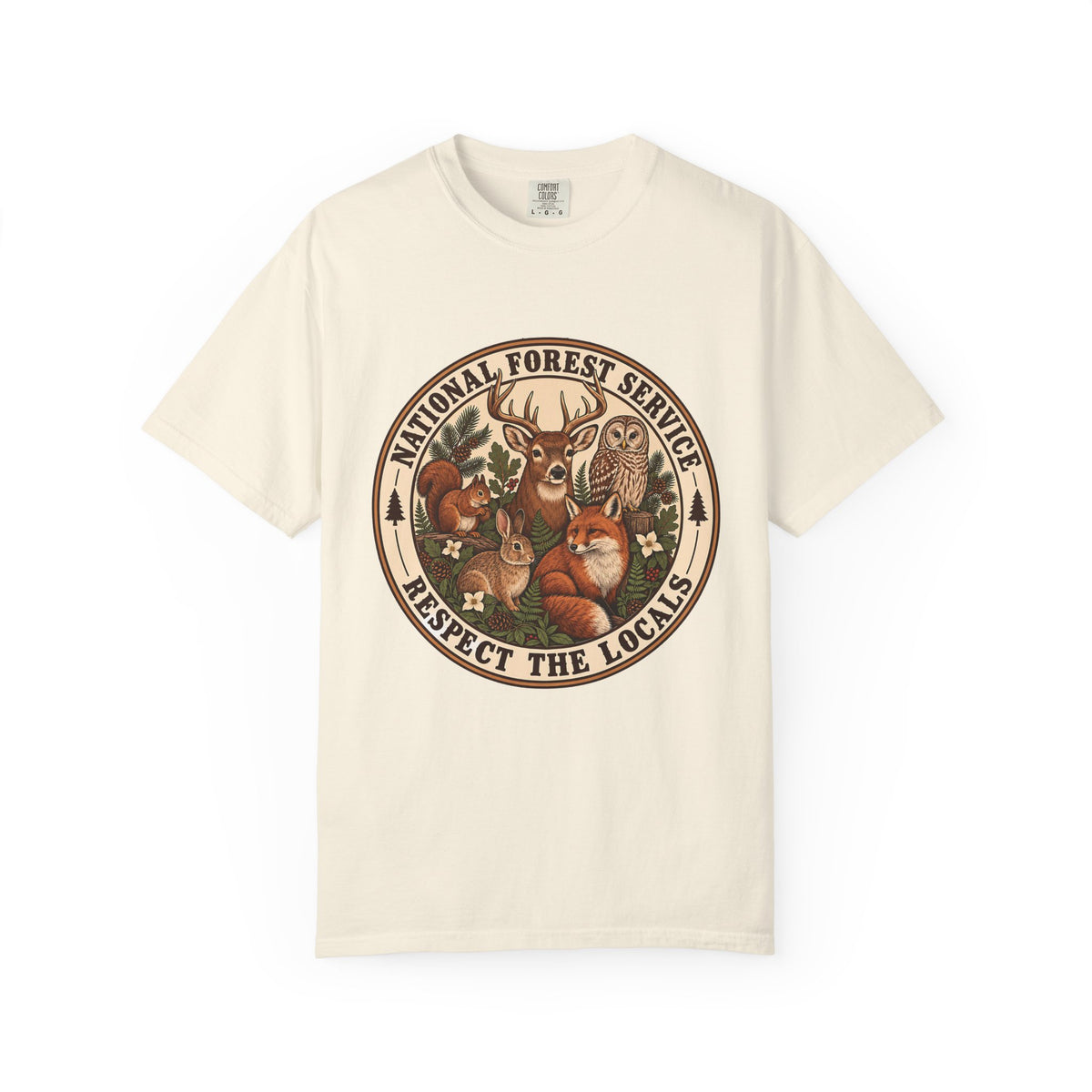 National Forest Service Respect the Locals T-Shirt