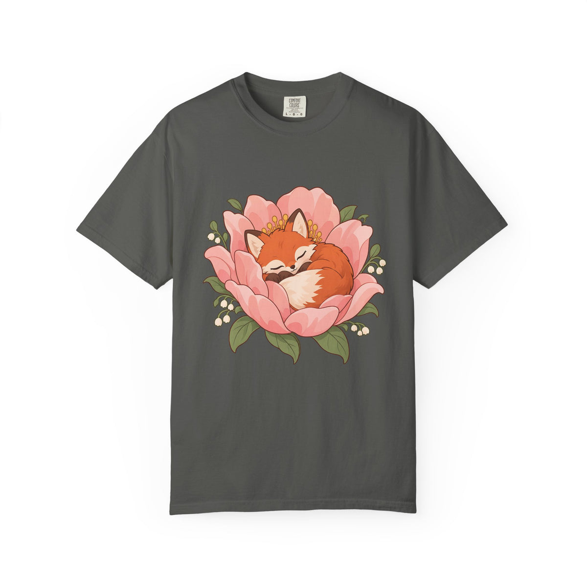 Cute Sleeping Fox T‑Shirt