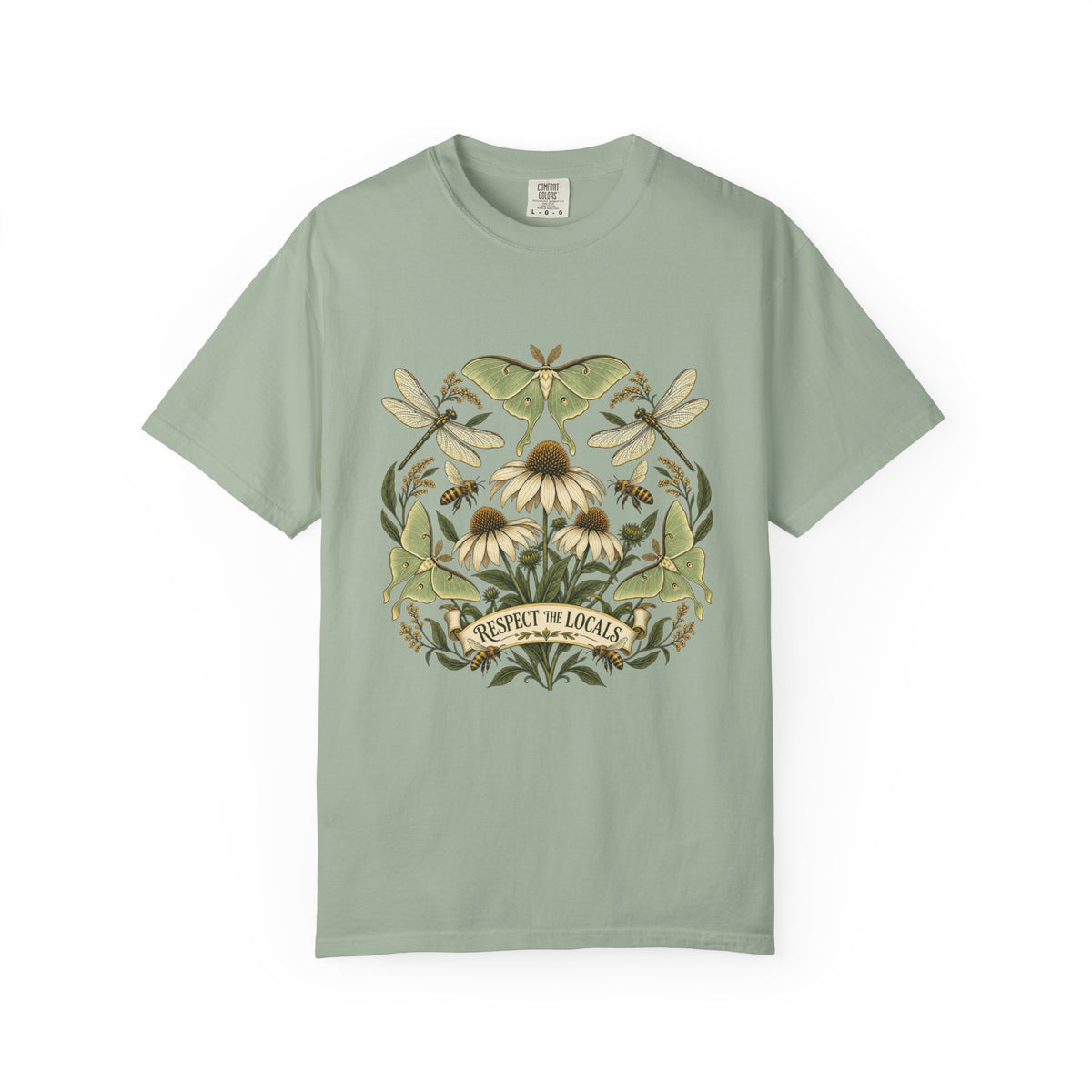 Respect the Locals Floral Nature T-Shirt