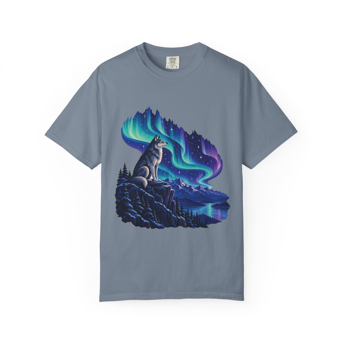 Wolf Howl Aurora T-Shirt