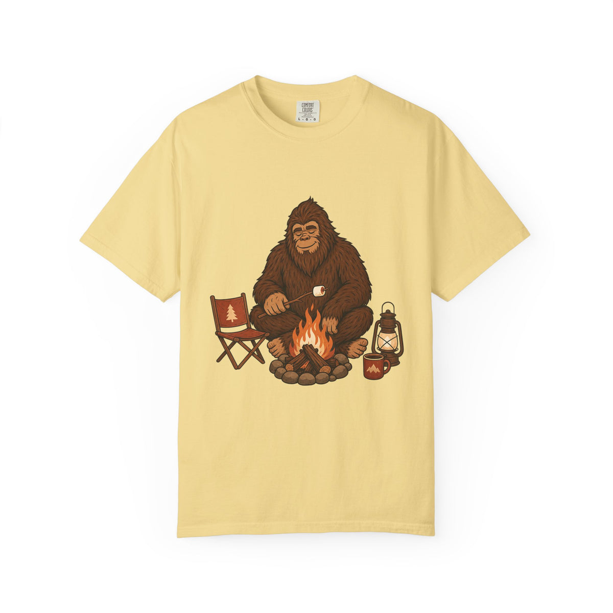 Camping Sasquatch T-Shirt