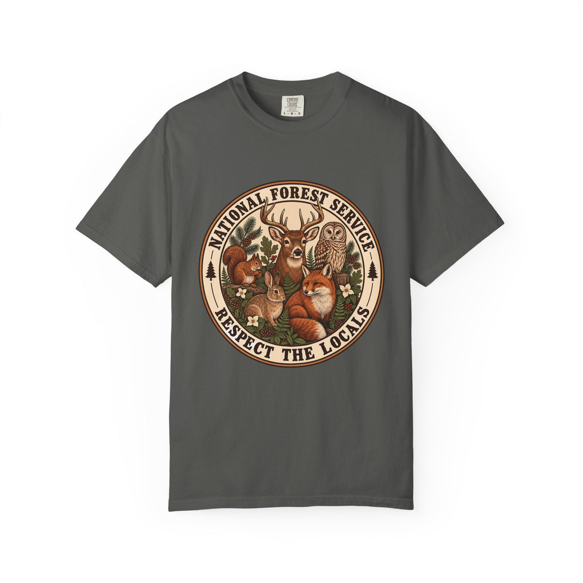 National Forest Service Respect the Locals T-Shirt