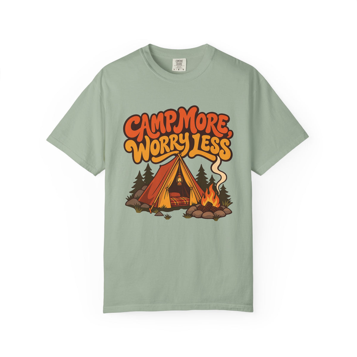Camp More Worry Less Camping T-Shirt