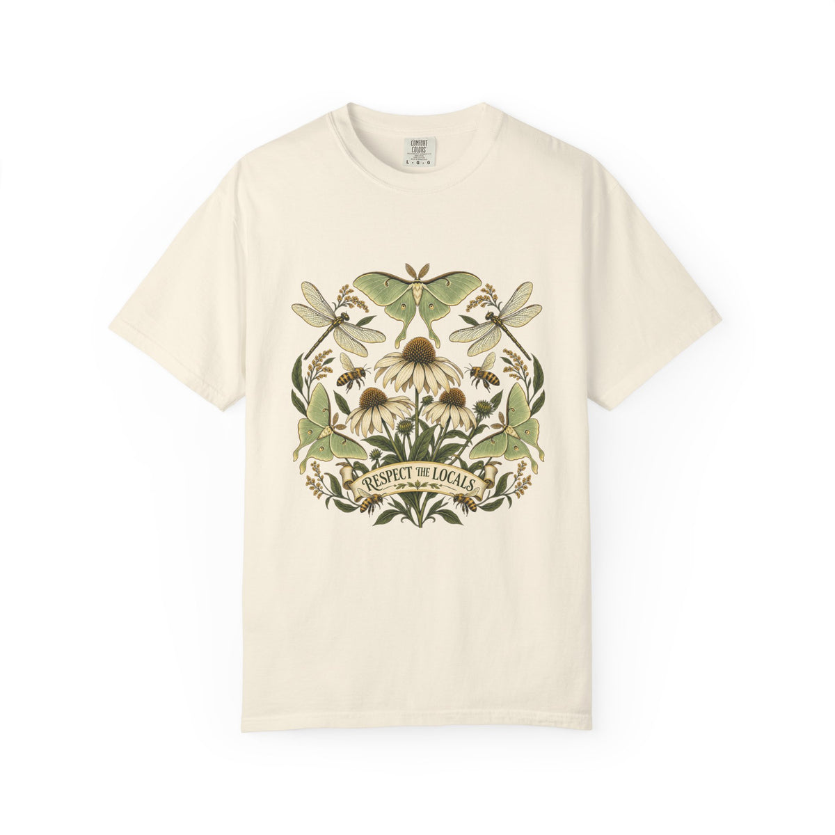 Respect the Locals Floral Nature T-Shirt